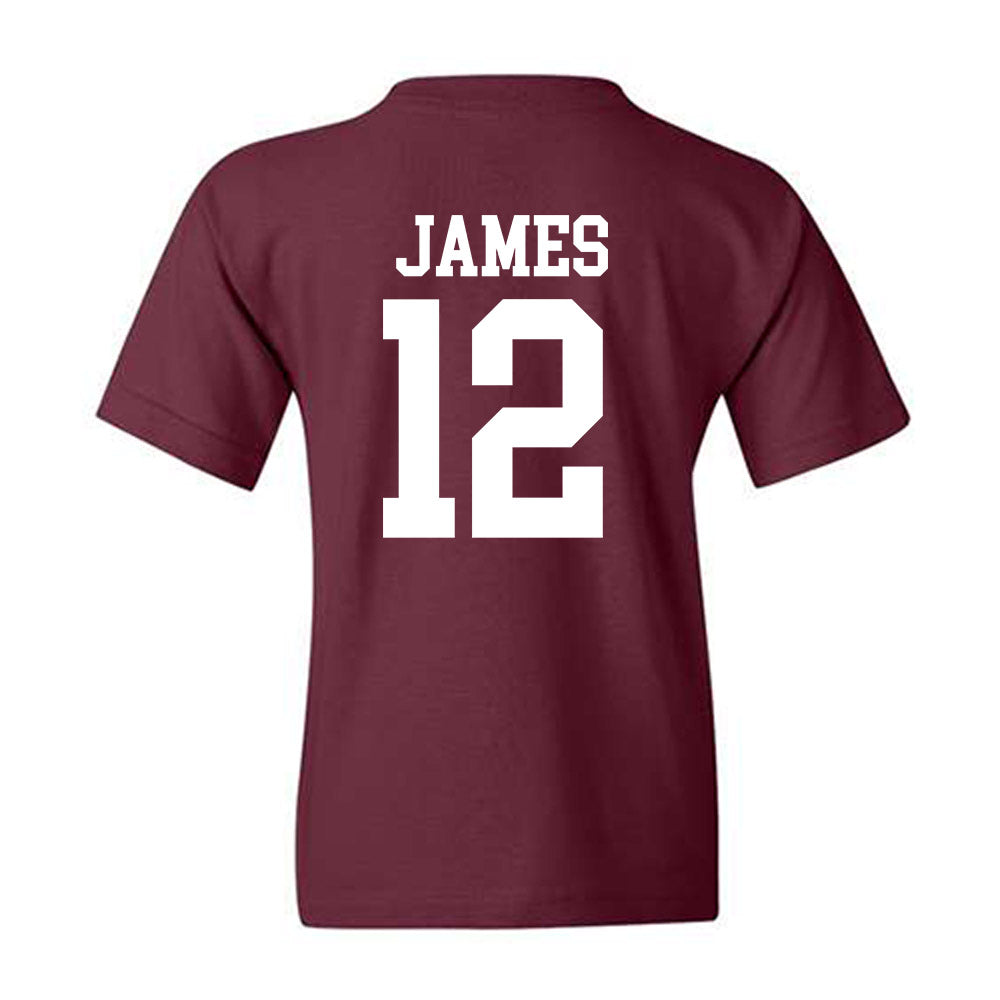 Mississippi State - NCAA Baseball : Chone James - Classic Shersey Youth T-Shirt-1
