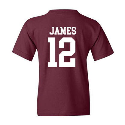 Mississippi State - NCAA Baseball : Chone James - Classic Shersey Youth T-Shirt-1