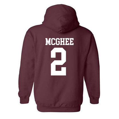 Mississippi State - NCAA Men's Basketball : Jaborri Mcghee - Classic Shersey Hooded Sweatshirt-1