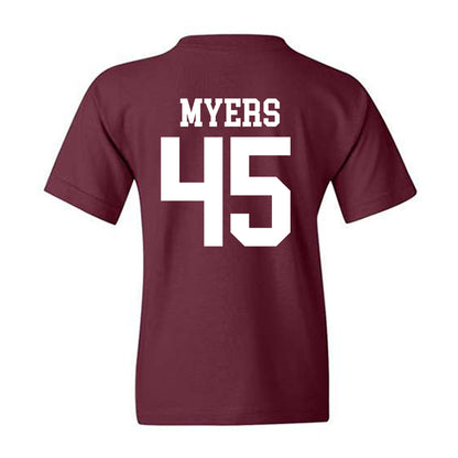 Mississippi State - NCAA Football : Ethan Myers - Classic Shersey Youth T-Shirt-1