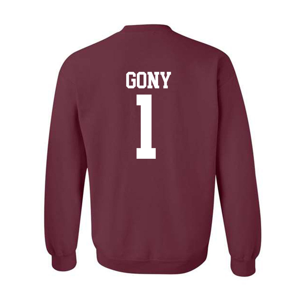 Mississippi State - NCAA Women's Basketball : Nyayongah Gony - Classic Shersey Crewneck Sweatshirt-1