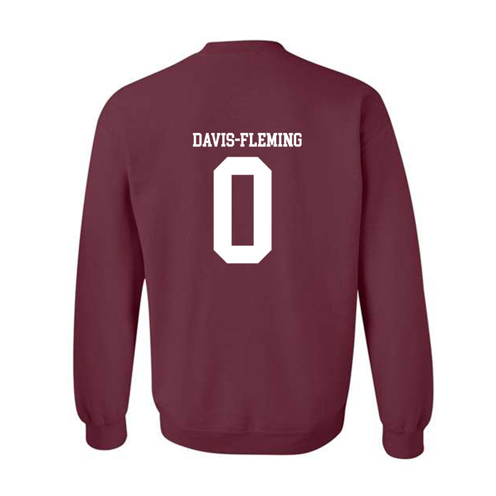 Mississippi State - NCAA Men's Basketball : Jamarion Davis-Fleming - Classic Shersey Crewneck Sweatshirt-1