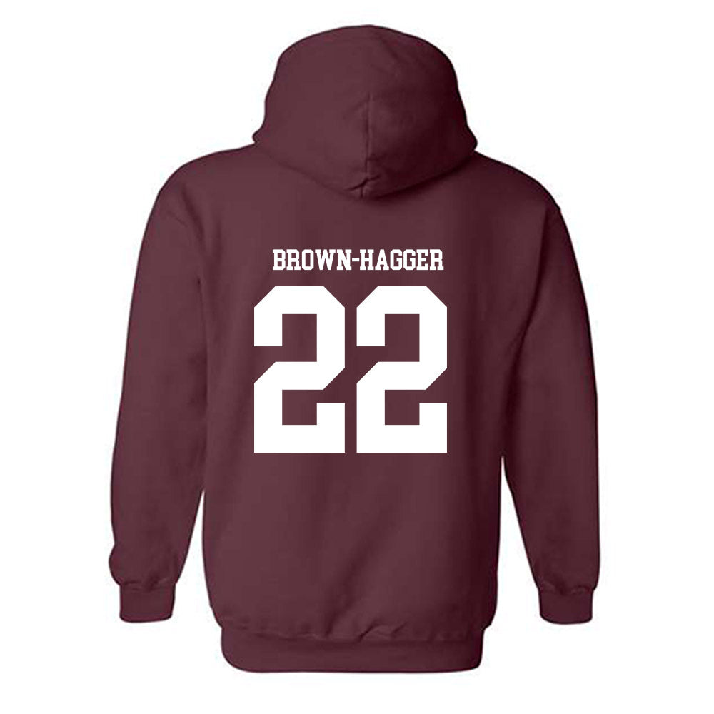 Mississippi State - NCAA Women's Basketball : Jasmine Brown-Hagger - Classic Shersey Hooded Sweatshirt-1
