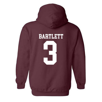 Mississippi State - NCAA Men's Basketball : Tee Bartlett - Classic Shersey Hooded Sweatshirt-1