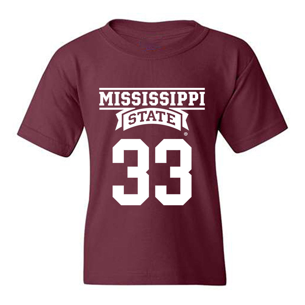 Mississippi State - NCAA Baseball : Blake Bevis - Classic Shersey Youth T-Shirt-0