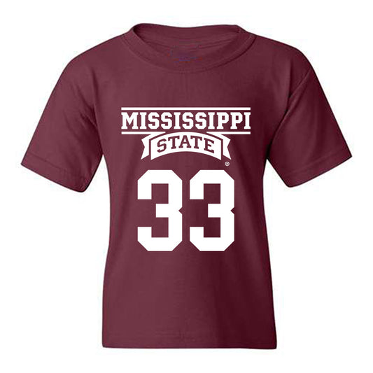 Mississippi State - NCAA Baseball : Blake Bevis - Classic Shersey Youth T-Shirt-0