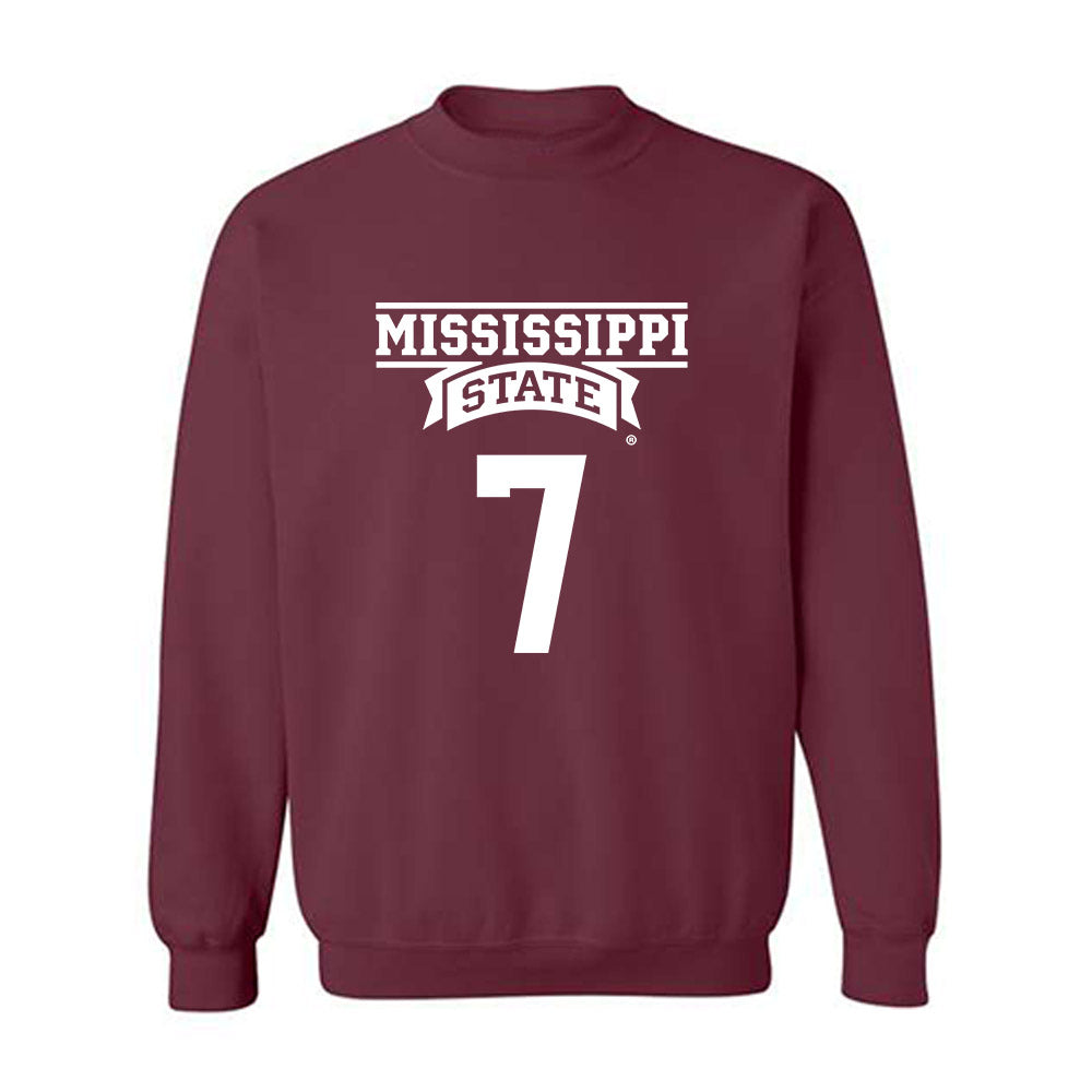 Mississippi State - NCAA Softball : Anna Kate Segars - Classic Shersey Crewneck Sweatshirt-0