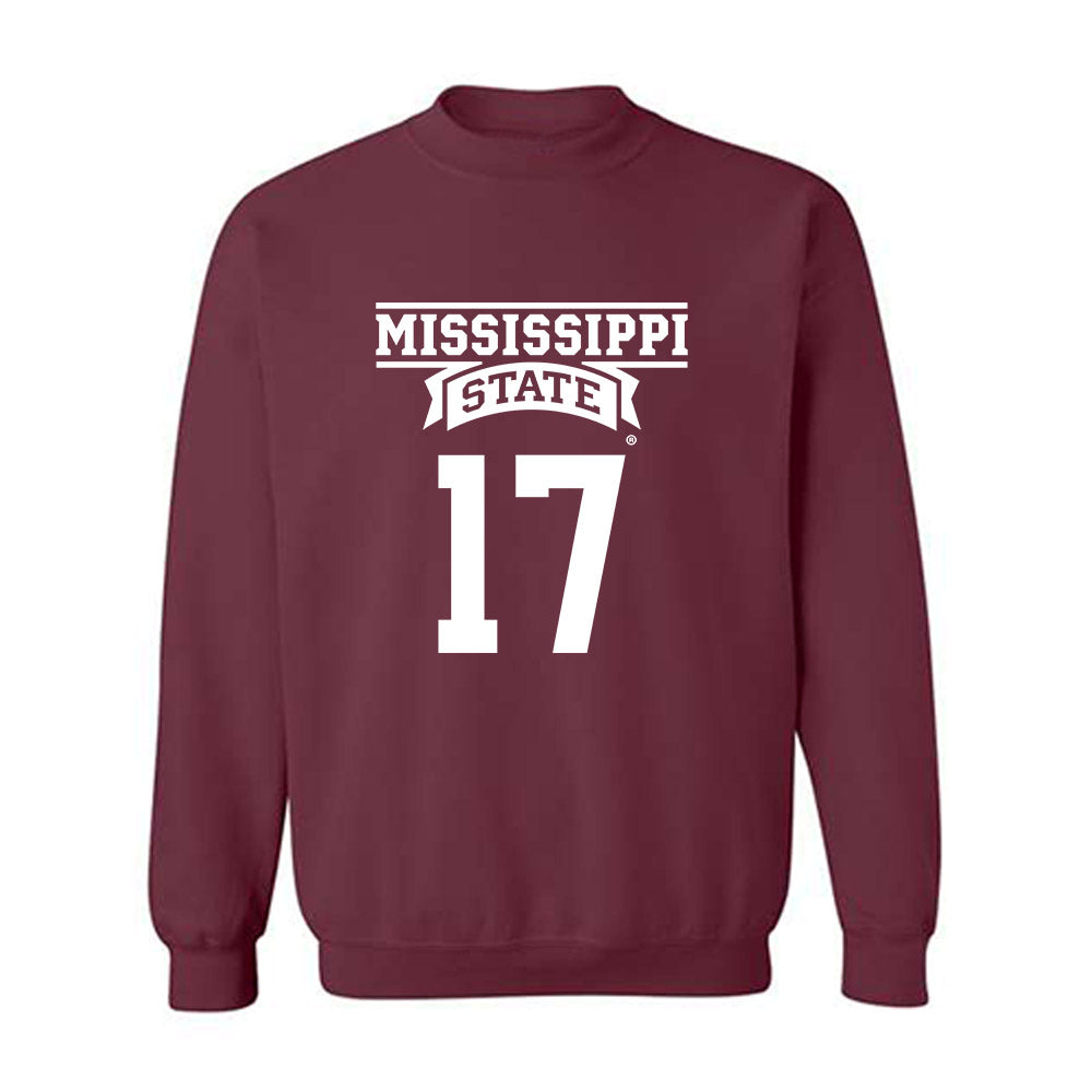 Mississippi State - NCAA Baseball : Stone Simmons - Classic Shersey Crewneck Sweatshirt-0