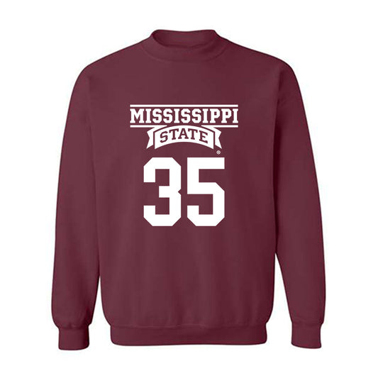 Mississippi State - NCAA Football : Kalvin Dinkins - Classic Shersey Crewneck Sweatshirt-0