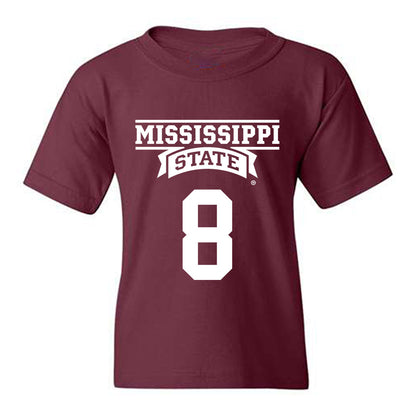 Mississippi State - NCAA Women's Basketball : Awa Fane - Classic Shersey Youth T-Shirt-0