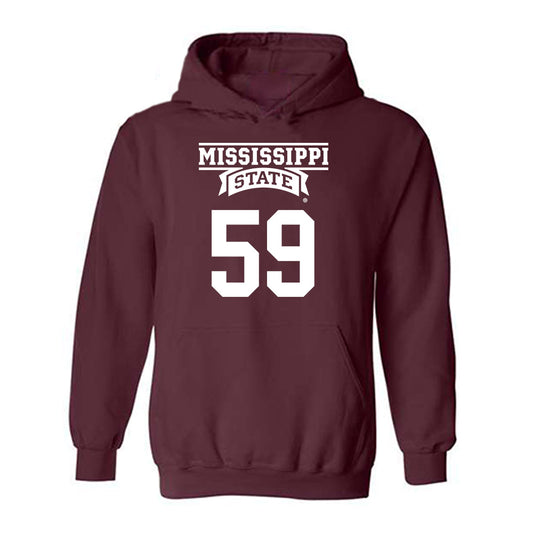Mississippi State - NCAA Football : Alex Lopez - Classic Shersey Hooded Sweatshirt-0