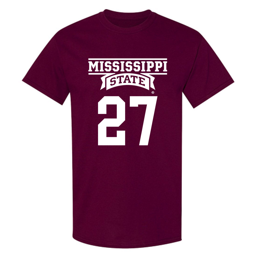 Mississippi State - NCAA Football : Jykeveous Hibbler - Classic Shersey T-Shirt-0