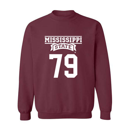 Mississippi State - NCAA Football : Jakson LaHue - Classic Shersey Crewneck Sweatshirt-0