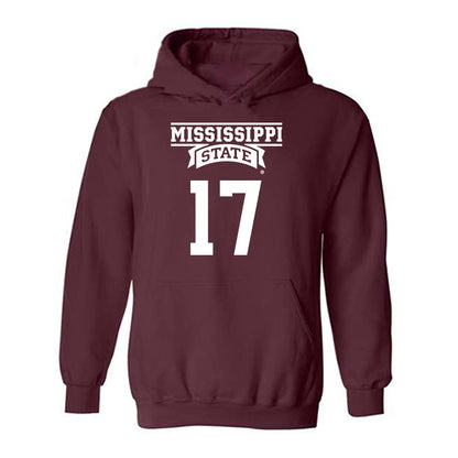 Mississippi State - NCAA Football : Luke Kromenhoek - Classic Shersey Hooded Sweatshirt-0