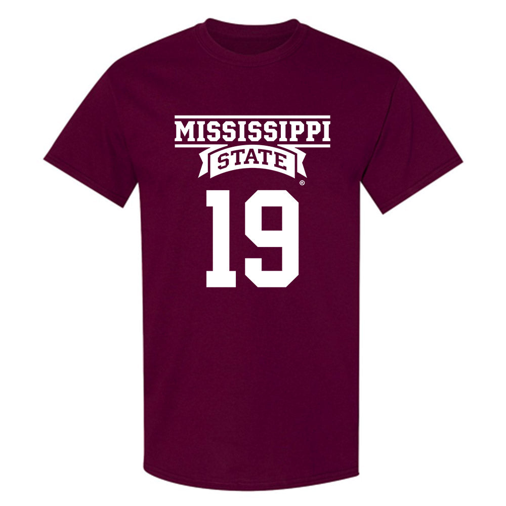 Mississippi State - NCAA Baseball : Andrew Raymond - Classic Shersey T-Shirt-0