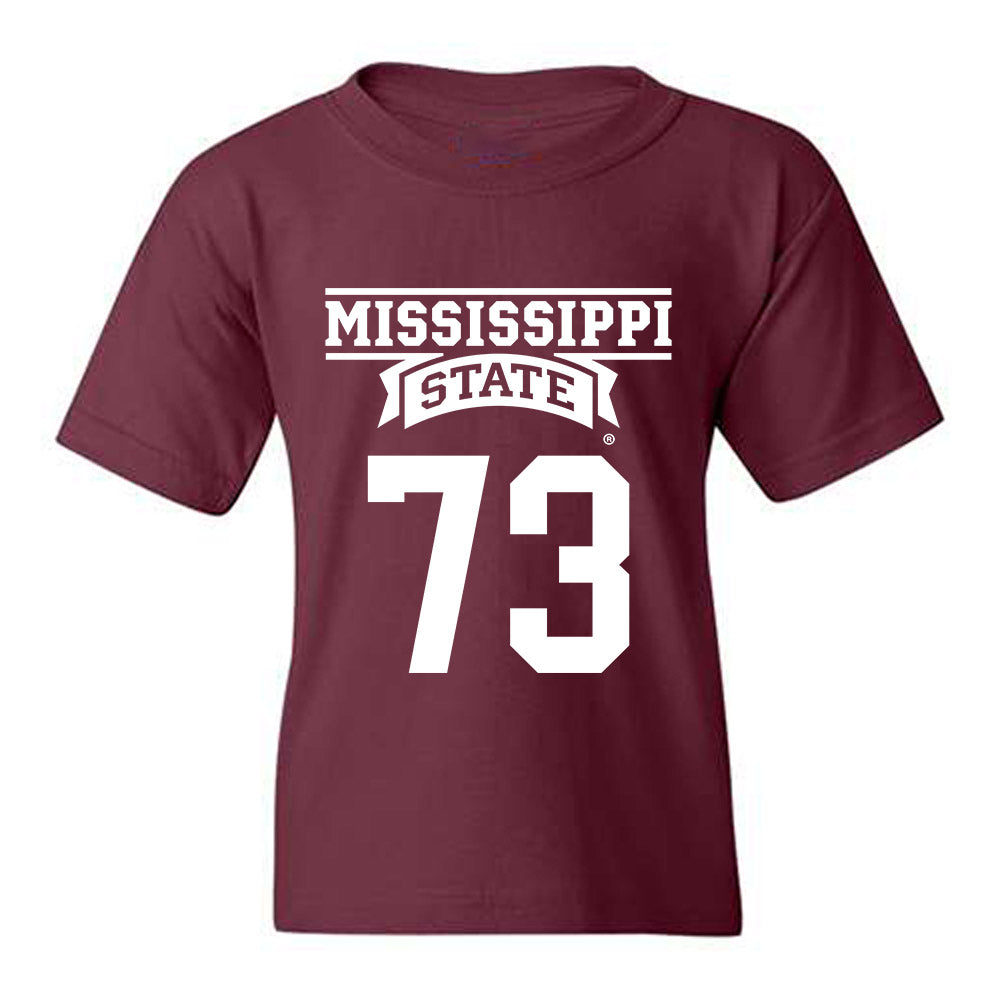 Mississippi State - NCAA Football : Jaekwon Bouldin - Classic Shersey Youth T-Shirt-0