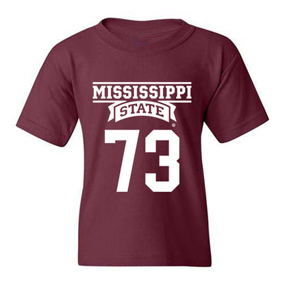 Mississippi State - NCAA Football : Jaekwon Bouldin - Classic Shersey Youth T-Shirt-0