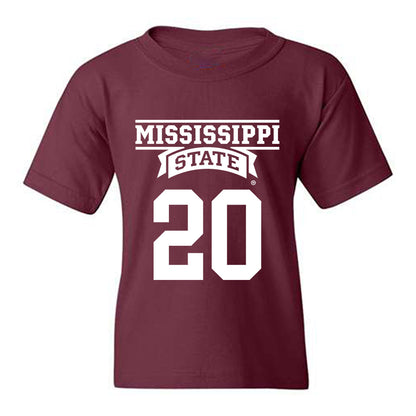 Mississippi State - NCAA Baseball : Maddox Miller - Classic Shersey Youth T-Shirt-0