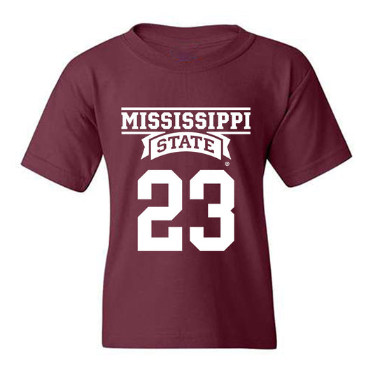 Mississippi State - NCAA Women's Basketball : Faith Wylder - Classic Shersey Youth T-Shirt-0