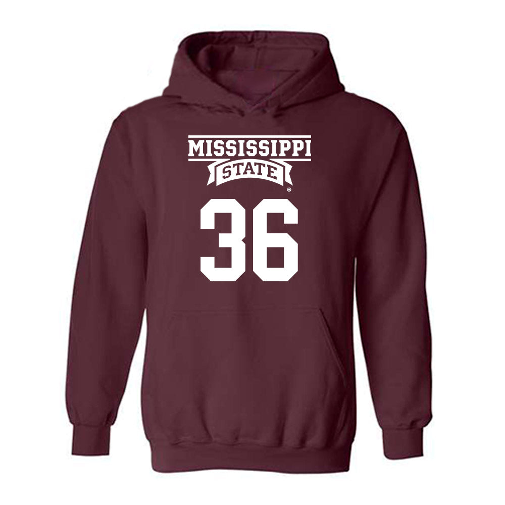 Mississippi State - NCAA Football : Jabryis Stewart - Classic Shersey Hooded Sweatshirt-0