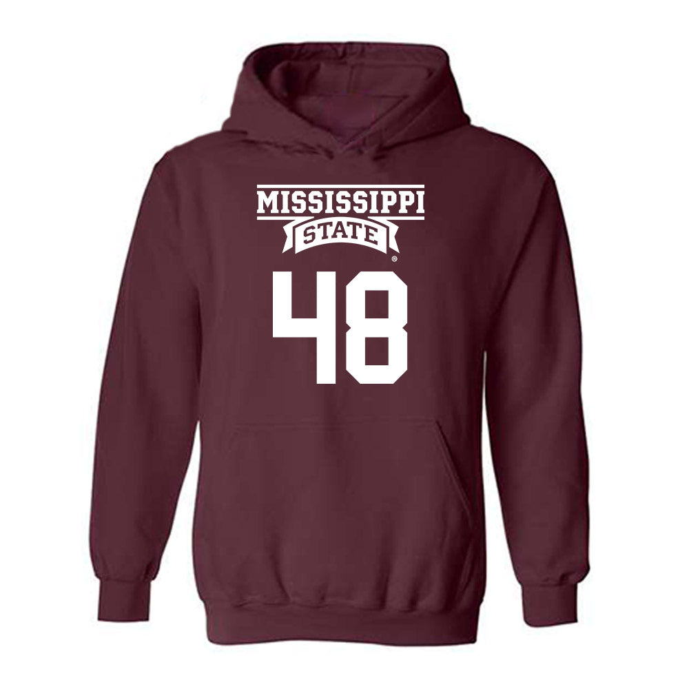 Mississippi State - NCAA Softball : Delainey Everett - Classic Shersey Hooded Sweatshirt-0