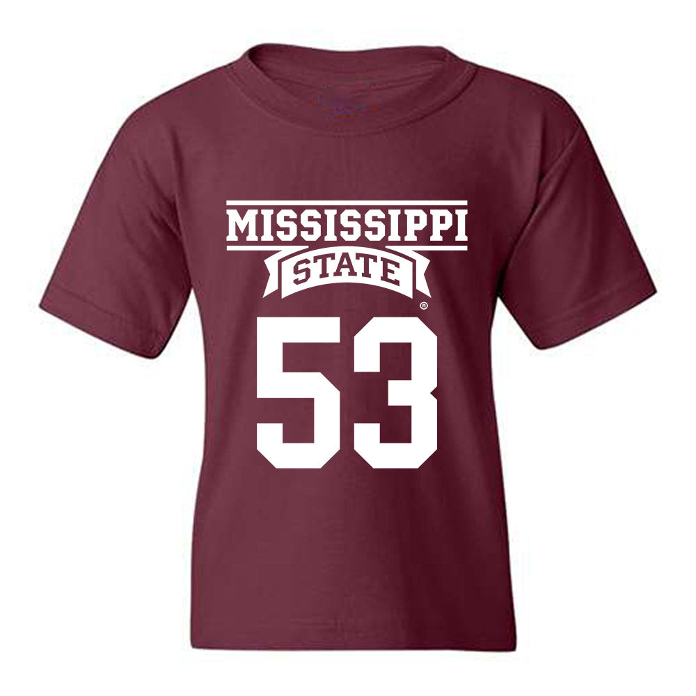 Mississippi State - NCAA Football : Brennan Smith - Classic Shersey Youth T-Shirt-0