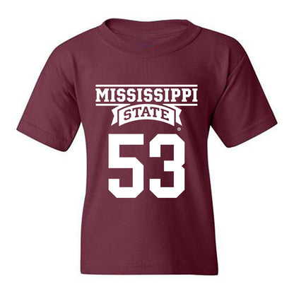 Mississippi State - NCAA Football : Brennan Smith - Classic Shersey Youth T-Shirt-0
