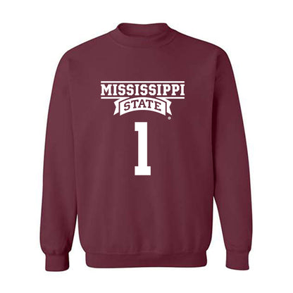 Mississippi State - NCAA Football : KaMario Taylor - Classic Shersey Crewneck Sweatshirt-0
