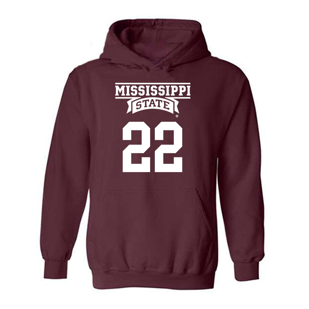 Mississippi State - NCAA Women's Basketball : Jasmine Brown-Hagger - Classic Shersey Hooded Sweatshirt-0