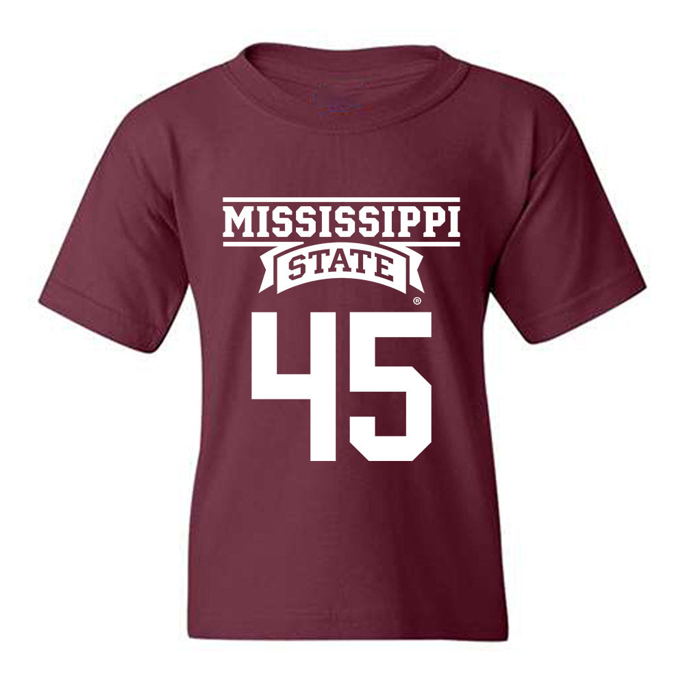 Mississippi State - NCAA Football : Ethan Myers - Classic Shersey Youth T-Shirt-0