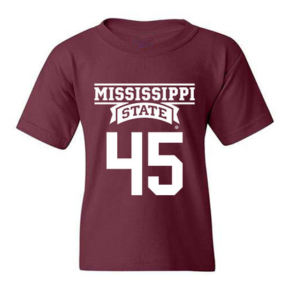 Mississippi State - NCAA Football : Ethan Myers - Classic Shersey Youth T-Shirt-0