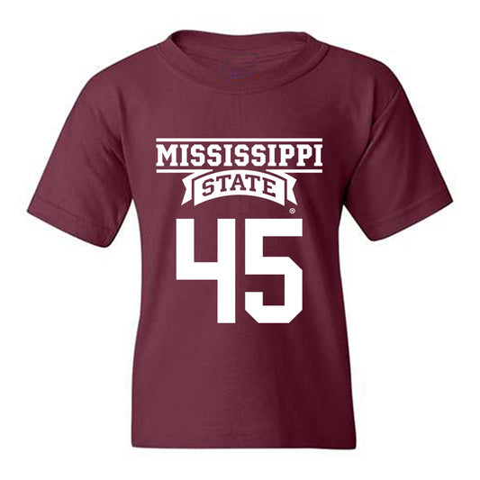 Mississippi State - NCAA Football : Ethan Myers - Classic Shersey Youth T-Shirt-0