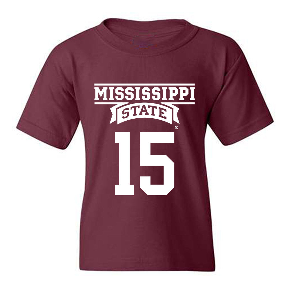 Mississippi State - NCAA Men's Basketball : Quincy Ballard - Classic Shersey Youth T-Shirt-0