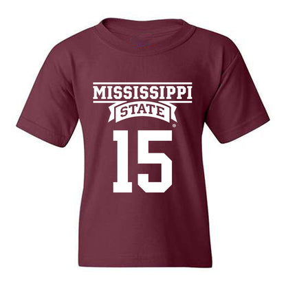 Mississippi State - NCAA Men's Basketball : Quincy Ballard - Classic Shersey Youth T-Shirt-0
