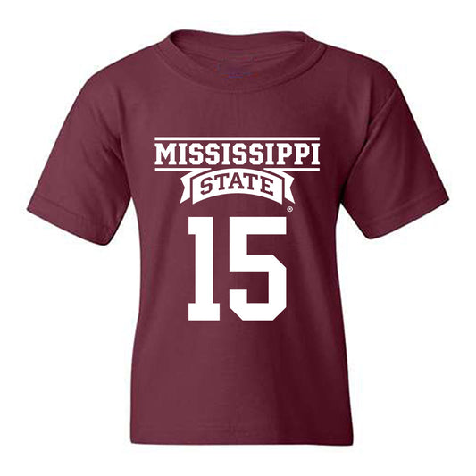 Mississippi State - NCAA Men's Basketball : Quincy Ballard - Classic Shersey Youth T-Shirt-0