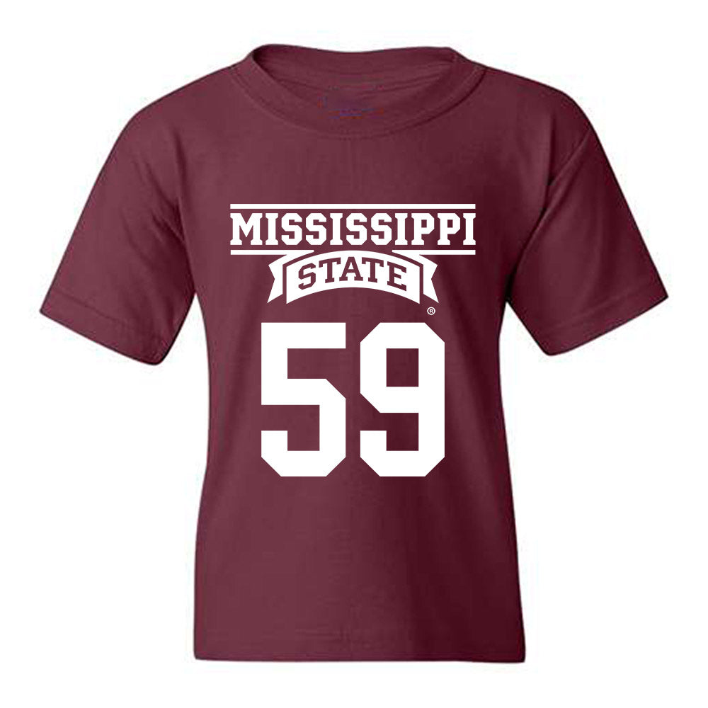 Mississippi State - NCAA Football : Alex Lopez - Classic Shersey Youth T-Shirt-0