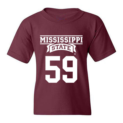 Mississippi State - NCAA Football : Alex Lopez - Classic Shersey Youth T-Shirt-0
