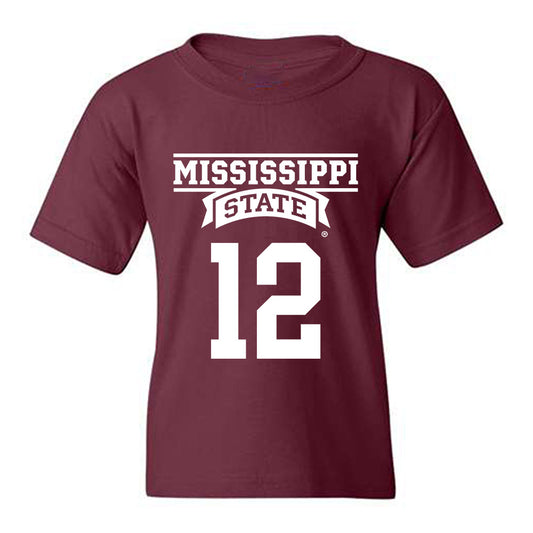 Mississippi State - NCAA Baseball : Chone James - Classic Shersey Youth T-Shirt-0
