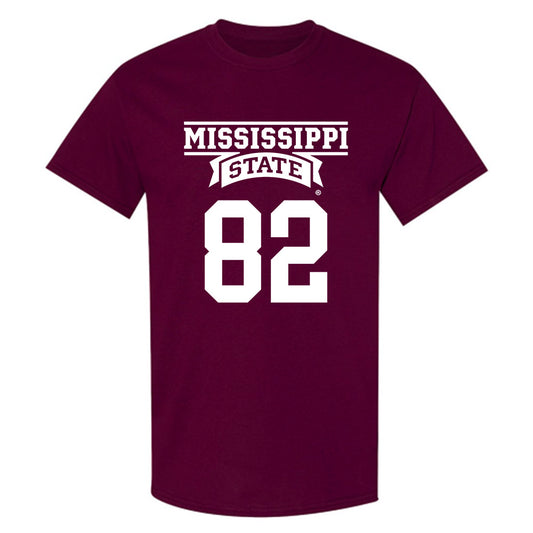 Mississippi State - NCAA Football : Davian Jackson - Classic Shersey T-Shirt-0