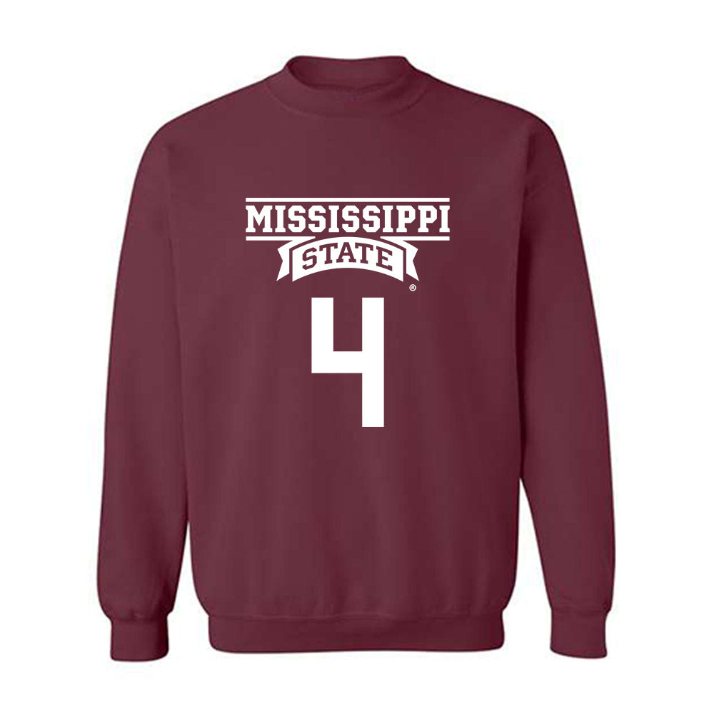 Mississippi State - NCAA Women's Volleyball : Zoe Gonzales - Classic Shersey Crewneck Sweatshirt-0