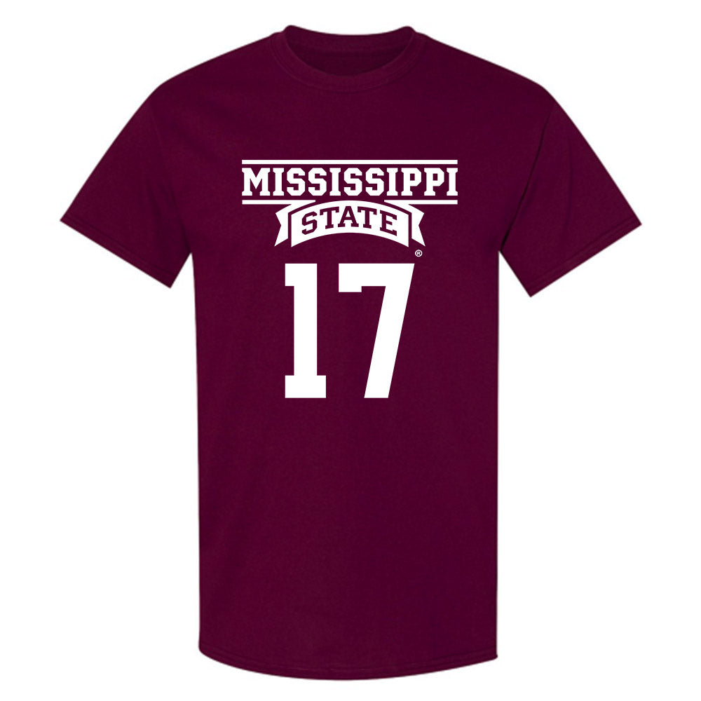 Mississippi State - NCAA Football : Kyle Johnson - Classic Shersey T-Shirt-0