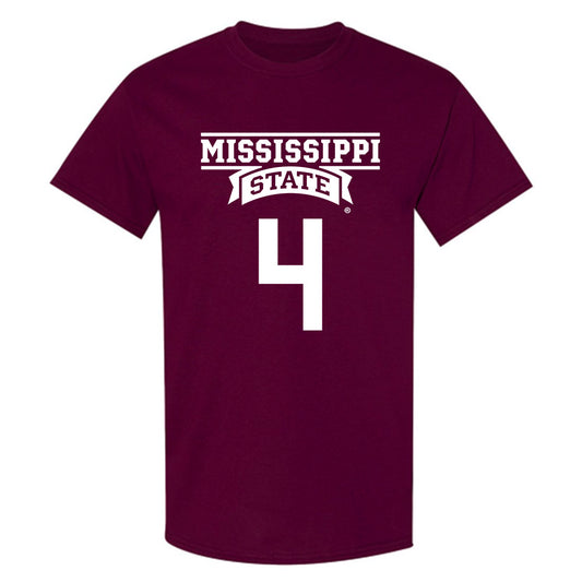 Mississippi State - NCAA Women's Basketball : Jessika Carter - Classic Shersey T-Shirt-0