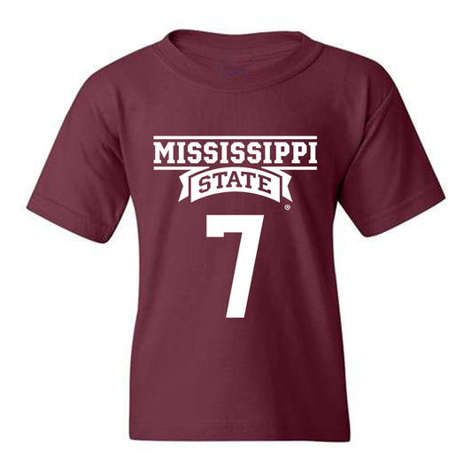 Mississippi State - NCAA Football : Stone Blanton - Classic Shersey Youth T-Shirt