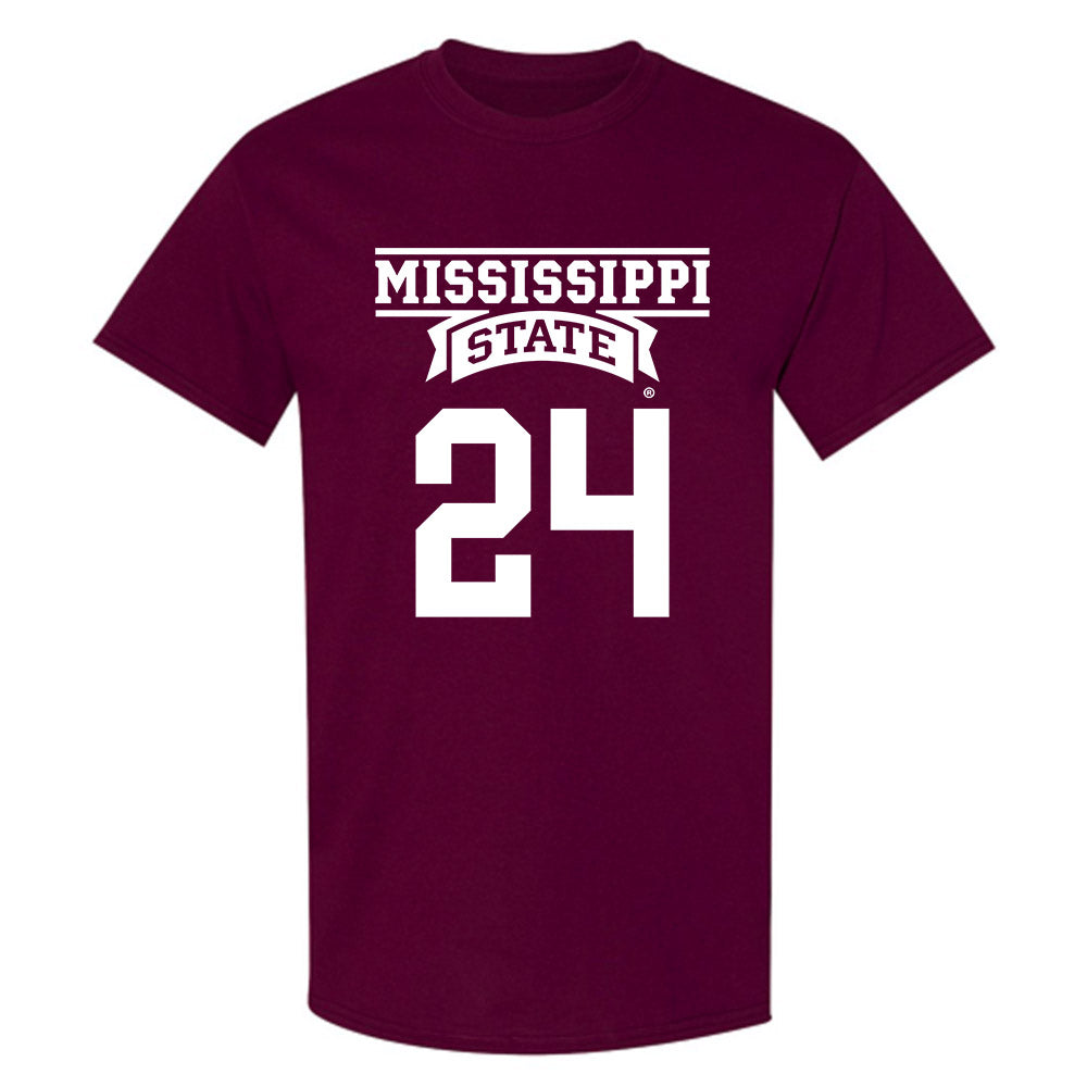 Mississippi State - NCAA Football : Elijah Cannon - Classic Shersey T-Shirt-0