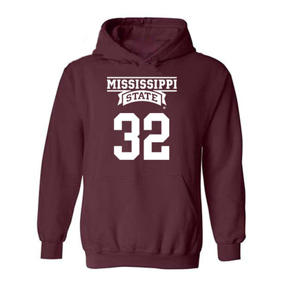Mississippi State - NCAA Football : AJ Rice - Classic Shersey Hooded Sweatshirt-0