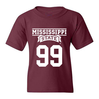 Mississippi State - NCAA Football : Jamarcus Moye - Classic Shersey Youth T-Shirt-0