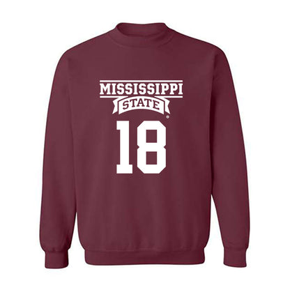 Mississippi State - NCAA Women's Volleyball : Lauren Myrick - Classic Shersey Crewneck Sweatshirt-0