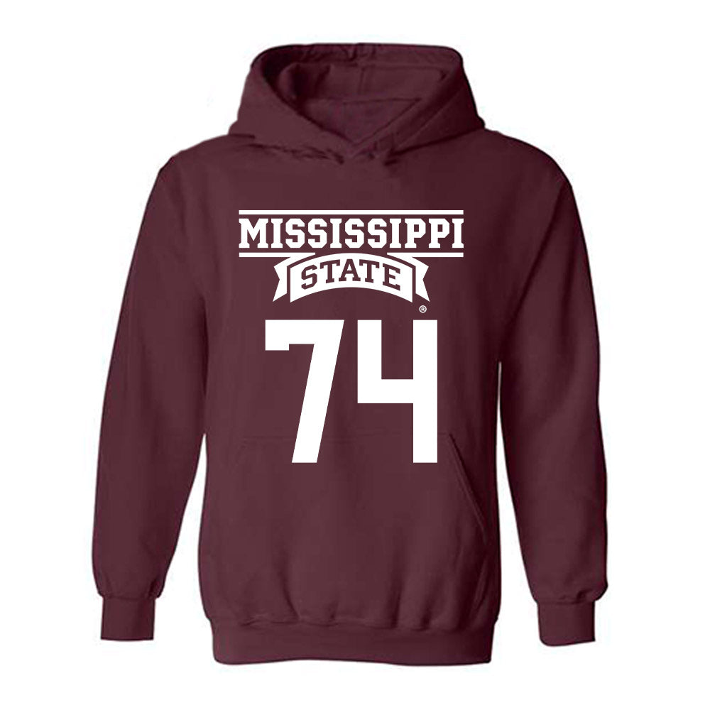 Mississippi State - NCAA Football : Jimothy Lewis - Hooded Sweatshirt Classic Shersey