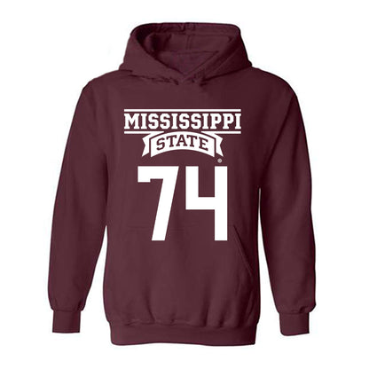 Mississippi State - NCAA Football : Jimothy Lewis - Hooded Sweatshirt Classic Shersey