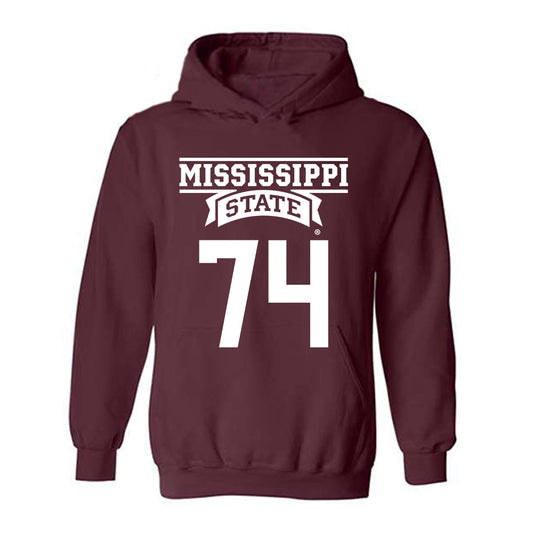 Mississippi State - NCAA Football : Jimothy Lewis - Hooded Sweatshirt Classic Shersey